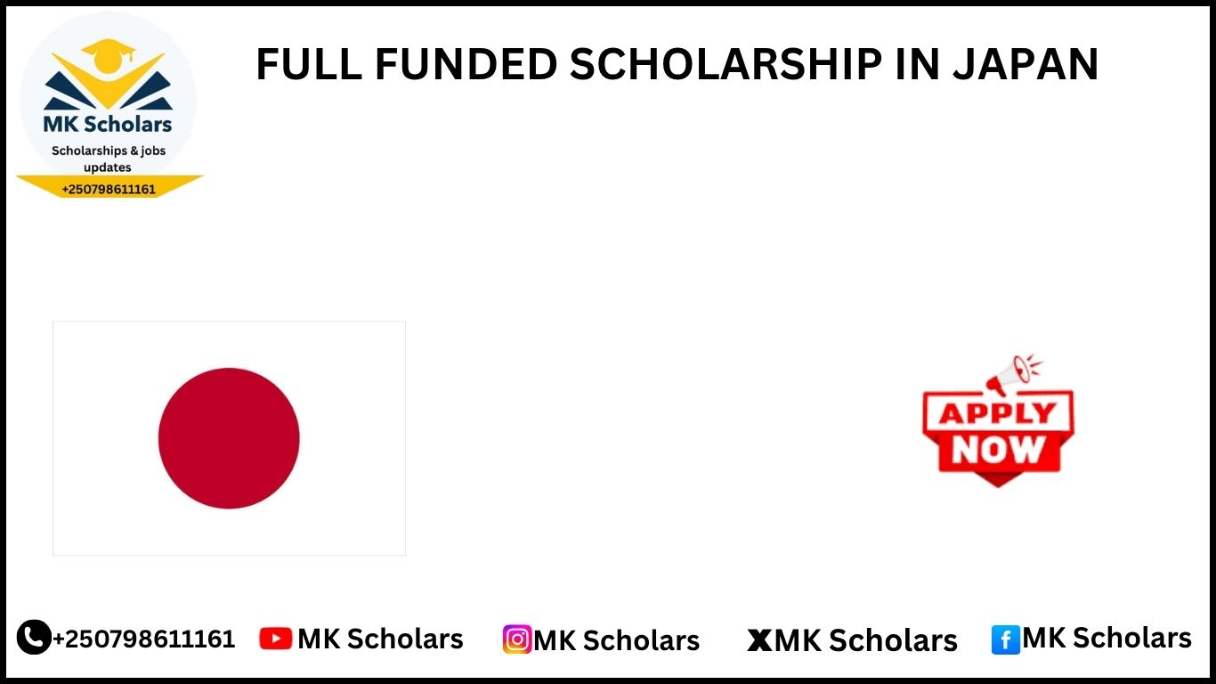 FULL FUNDED SCHOLARSHIP IN JAPAN